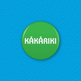 Kakariki (Green) - Te Reo Maori Colour Button Badge