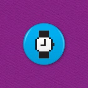 Mac Watch Icon Button Badge